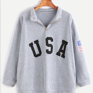 Romwe USA Sweatshirt